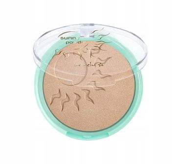 A LITTLE LOVELY CO. Sunny puder za lice i tijelo, bronzer, satenski efekt, 16 g