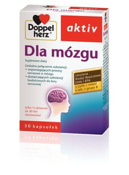 Queisser Pharma Doppelherz Aktiv kapsule, Za mozak, dodatak prehrani 30 kom.