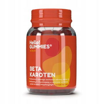 éS Hello! Gumeni bomboni, beta karoten, dodatak prehrani 300 g