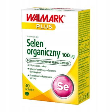 Walmark organski selen, dodatak prehrani, tablete selena 100 mcg, 30 kom.