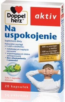 DOPPEL Aktiv kapsule, Za smirenje, dodatak prehrani 20 kom.