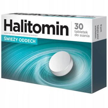 Aflofarm Halitomin pastile, Svježi dah, dodatak prehrani 30 kom.