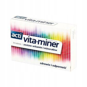 Aflofarm ACTI VITA-MINER dodatak prehrani, 30 kapi.