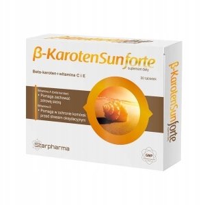 Starpharma dodatak prehrani s beta-karotenom 30 tableta
