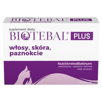 Polpharma Biotebal Plus tablete, Kosa, Koža, Nokti, dodatak prehrani 30 kom.