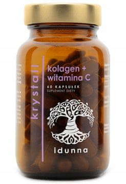 Idunna Krystall kapsule, kolagen + vitamin C, dodatak prehrani 60 kom.