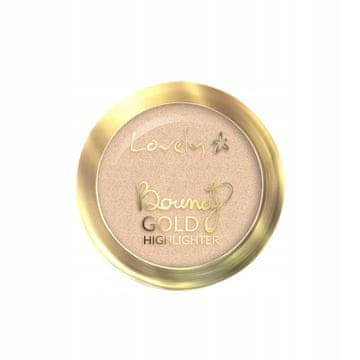 A LITTLE LOVELY CO. Bouncy Gold highlighter za lice, inovativna formula, 1 kom.