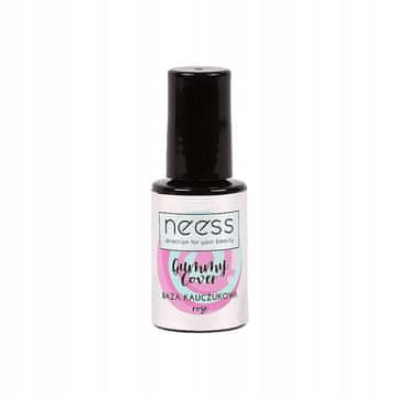 Neess baza za hibridne lakove, guma, Rose 4 ml