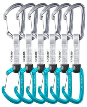 Edelrid NON D-užitni karabiner za penjanje (6 kom)