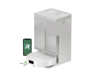 slomart iRobot Roomba 415 Combo AutoWash robotski usisavač, bijeli