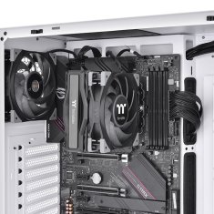 Thermaltake Thermaltake Toughair 310 hladnjak procesora 12 cm Crna, Srebrna