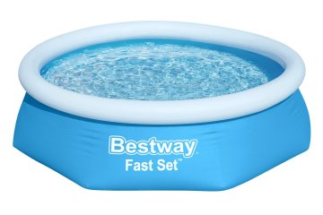 Bestway Napuhani bazen s pumpom za brzo postavljanje, 2,44 m x 61 cm