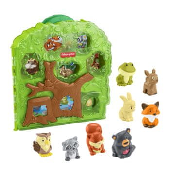Fisher-Price Little People set za igru s torbicom za nošenje životinja i 8 figurica