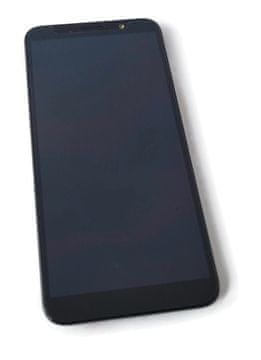 Originalni ORG LCD zaslon s okvirom i baterijom Huawei Y5P (DRA-LX9) crni