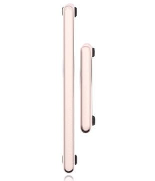 Przyciski Power i Volume Guzik włącznik Samsung Galaxy S21 5G Różowe