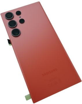 Originalna ORG stražnja maska za Samsung Galaxy S23 Ultra S918 crvena