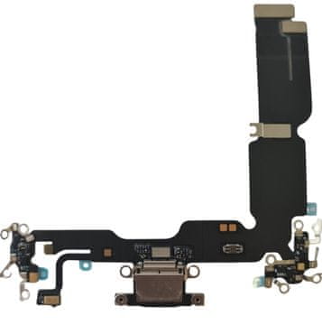 ORG Originalni rastavljeni konektor za punjenje za Apple iPhone 15 Plus, crni