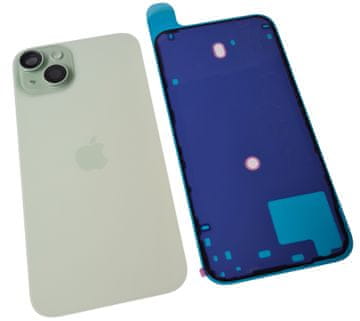 ORG Plecki originalni poklopac + flex za Apple iPhone 15 Plus, zelene boje