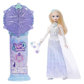 Northix Frozen Elsa Reveal čarobni štapić s nakitom i setom lutaka