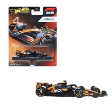 Hot Wheels Lijevani automobil F1 utrke, metalni model u mjerilu 1:64