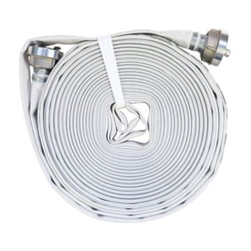 Vatrogasno crijevo za vatrogasnu pumpu sa Storz krajevima 25 mm bijelo Fi-25 mm / 1" 20 m PZL HYDRAL