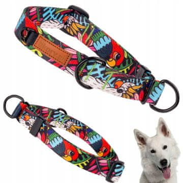 Ogrlica SAFE s polugušilicom za terijere 26-34 cm TROPICAL