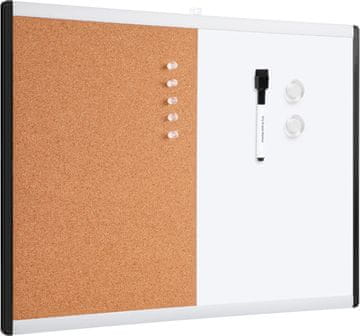 Amazon Amazon Basics magnetna bijela ploča, 58x43 cm, dvostrana