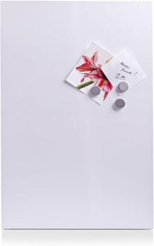 Zeller ZELLER PRESENT Magnetska ploča 40x60cm, metalna, bijela