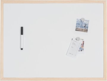 Bi-Office Bi-Office Budget Whiteboard, magnetska, drveni okvir, 60x45 cm