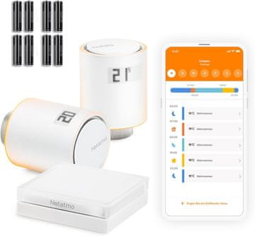 Netatmo Netatmo pametni WiFi termostat za radijatore - početni paket