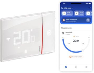 Bticino Bticino Smarther2 SXW8002 pametni WiFi termostat (podžbukni) - crni