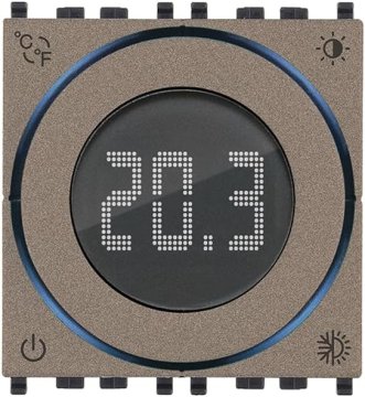 Vimar Vimar 02973 Pametni Sobni Termostat s WiFi, Bluetooth, okretnim gumbom i PID regulacijom