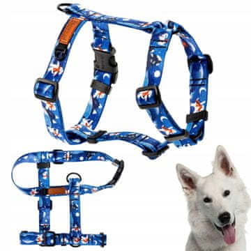 UDOBNA ZAŠTITNA POJASA za pse srednje veličine, corgije, shiba buldoge, M/L 25 mm
