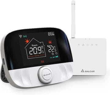 slomart SALCAR WiFi Smart Termostat - za plinski bojler, s RF prijemnikom, Tuya