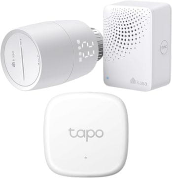 slomart TP-Link Kasa Smart termostat KE100 KIT + Tapo T310 senzor vlage
