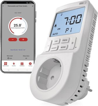 EMOS EMOS GoSmart 2u1 Termostat u utičnici i Timer s App
