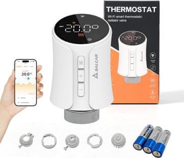 slomart SALCAR 706W Pametni programski termostat - Nije potreban Gateway