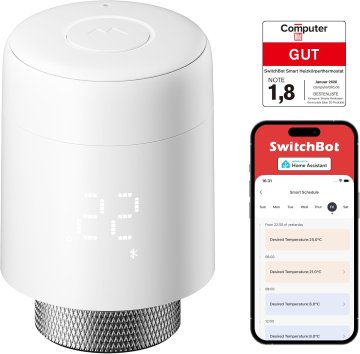 Switchbot SwitchBot Pametni termostat za radijator - Bluetooth, App kontrola