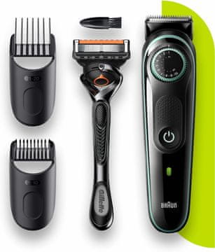 BRAUN Braun BT3341 trimer za bradu, 39 postavki duljine, pouzdane oštrice