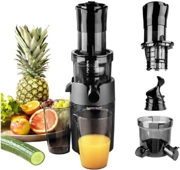 Gastroback GASTROBACK 40146 Slow Juicer Vita Fresh, crni, hladno prešanje