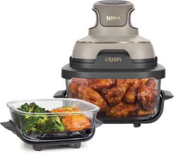 Ninja Ninja CRISPi Prijenosna Friteza na Vrući Zrak, 3,8L, 4-u-1, 1700W, Kameno Zlato