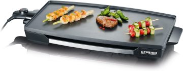 Severin SEVERIN XXL Teppan Yaki ploča, električni stolni roštilj za meso, ribu, povrće, neprianjajuća obloga