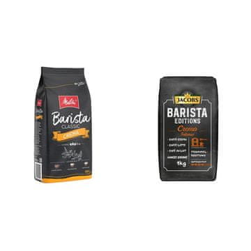 MELITTA Melitta Barista Crema 1kg (jačina 3) i Jacobs Barista Intense 1kg - zrna kave