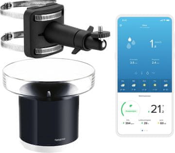 Netatmo Netatmo Mjerač kiše za pametnu vremensku stanicu + nosač