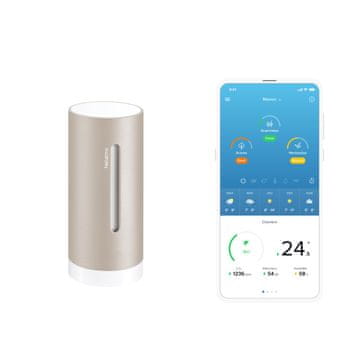 Netatmo Netatmo Dodatni pametni unutarnji modul za vremensku stanicu - temp., vlaga, zrak