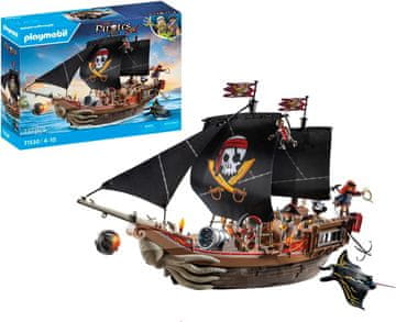 Playmobil PLAYMOBIL Gusarski brod 71530 - Velika avantura