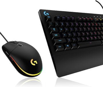 Logitech Logitech G213 Prodigy Gaming Tipkovnica + G203 Gaming Miš