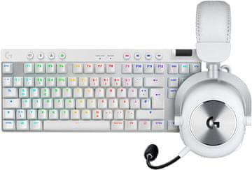 Logitech Logitech G PRO X TKL + PRO X 2 LIGHTSPEED Gaming Set: tipkovnica + slušalice