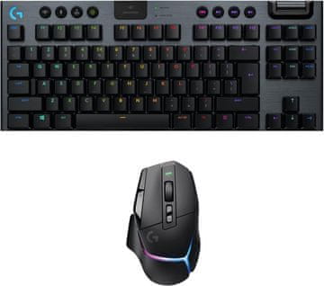 Logitech Logitech G G502 X PLUS & G915 TKL RGB bežični set: miš + tipkovnica