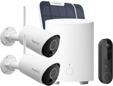Reolink Reolink komplet: Argus Eco 3K kamera + solarno napajanje